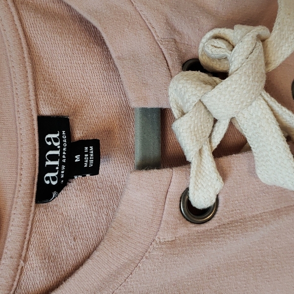 ana Sweatshirt Pink Top size M - Picture 2 of 7